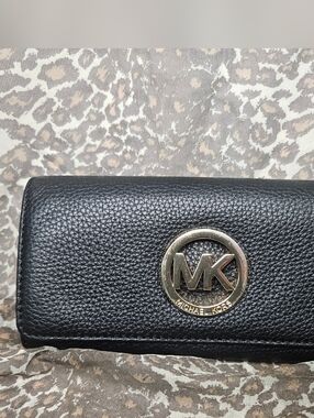 Michael Kors Black Fulton Wallet